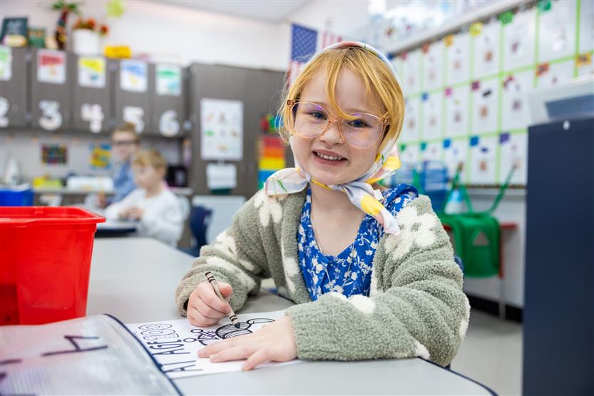 Jordan Elementary students celebrate the 100th day of school